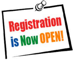 Registration for all year 1 – 6 students on Monday 22 & Tuesday 23